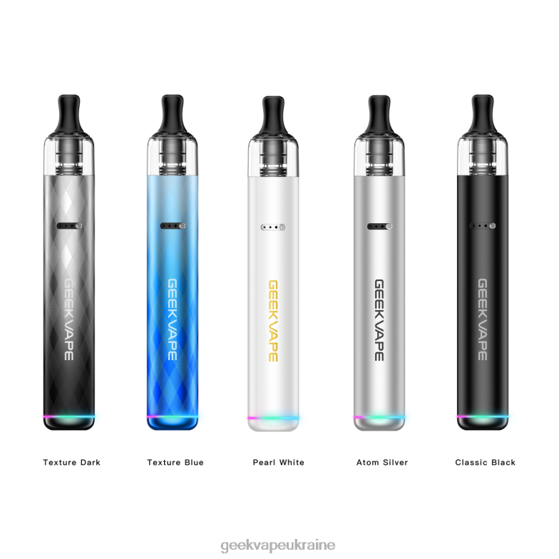 Geek Vape Shop | GeekVape wenax s3 (stylus 3) набір вейп пера 1100mah атом срібла Z4Z4X66