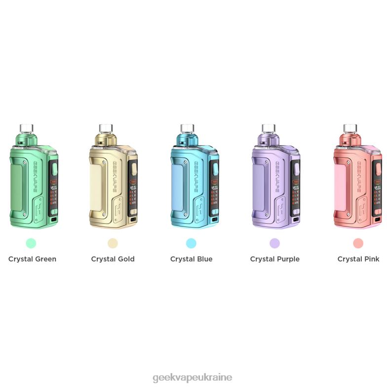 GeekVape On Sale | GeekVape h45 (aegis hero 2) pod mod kit crystal edition кристально зелений Z4Z4X143