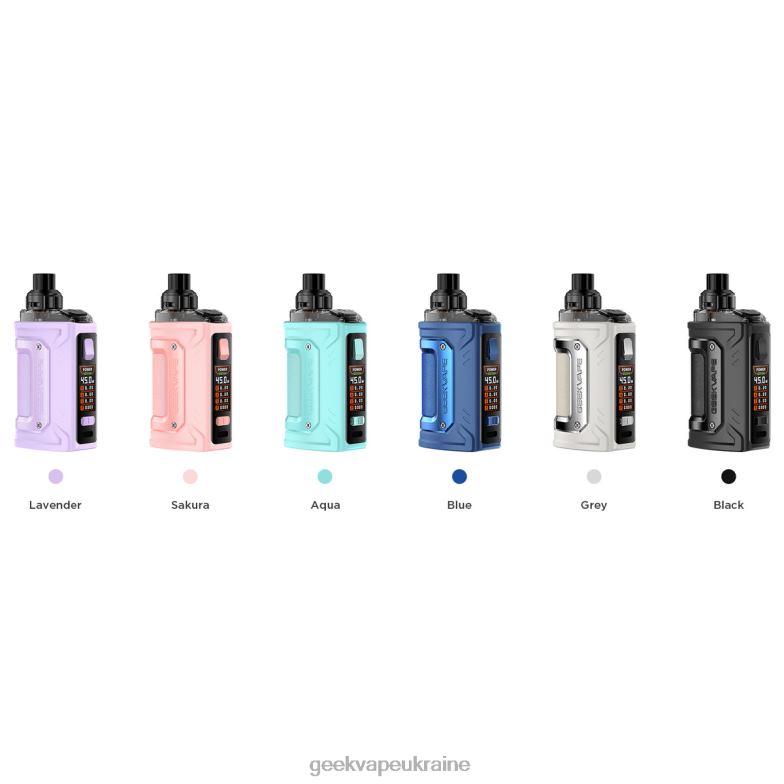 Geek Vape Kit | GeekVape h45 classic (aegis hero 2 classic) набір капсул 1400 мАг 4 мл аква Z4Z4X105